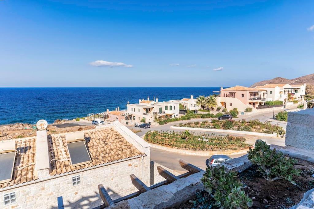 Zefyros Suite , Seafront Retreat ! Pánormos 외부 사진