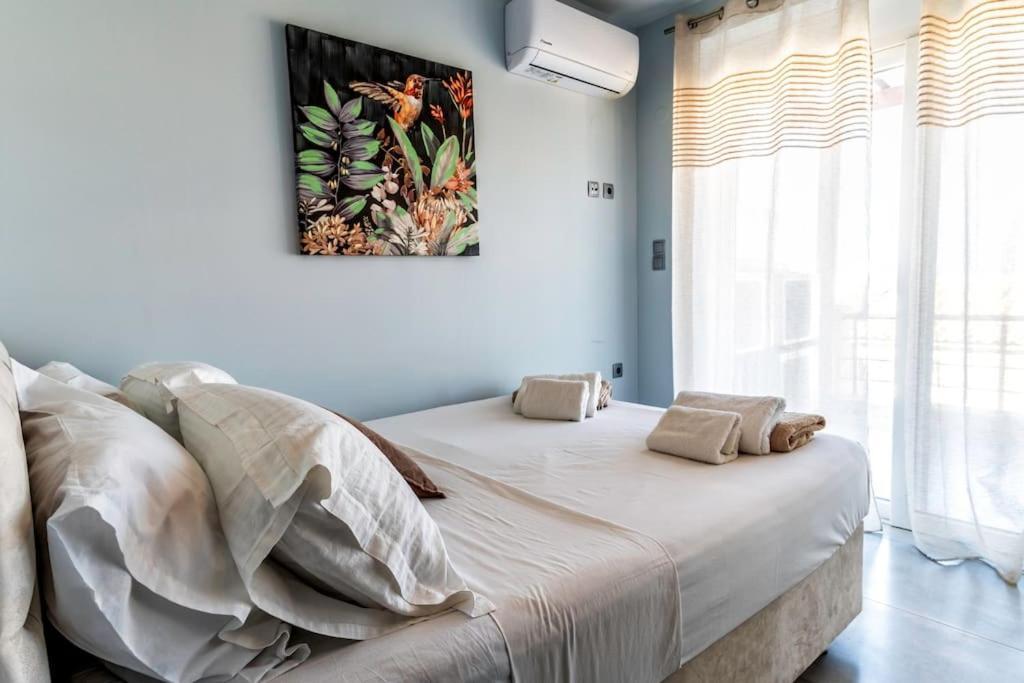 Zefyros Suite , Seafront Retreat ! Pánormos 외부 사진