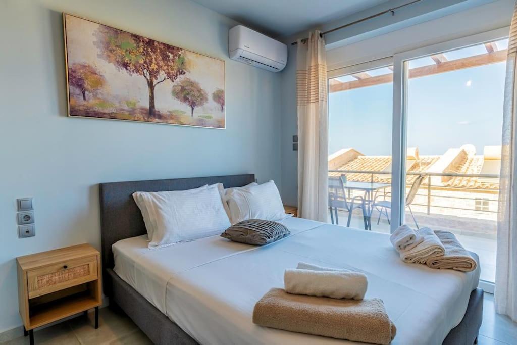 Zefyros Suite , Seafront Retreat ! Pánormos 외부 사진