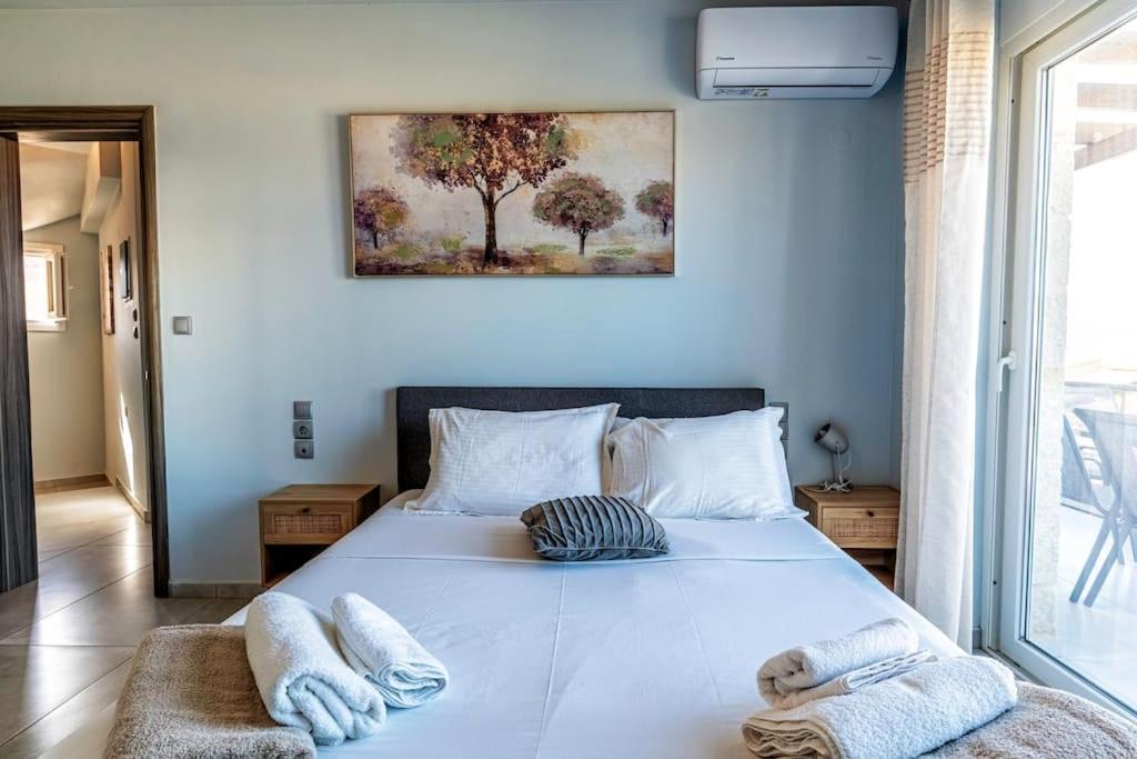 Zefyros Suite , Seafront Retreat ! Pánormos 외부 사진