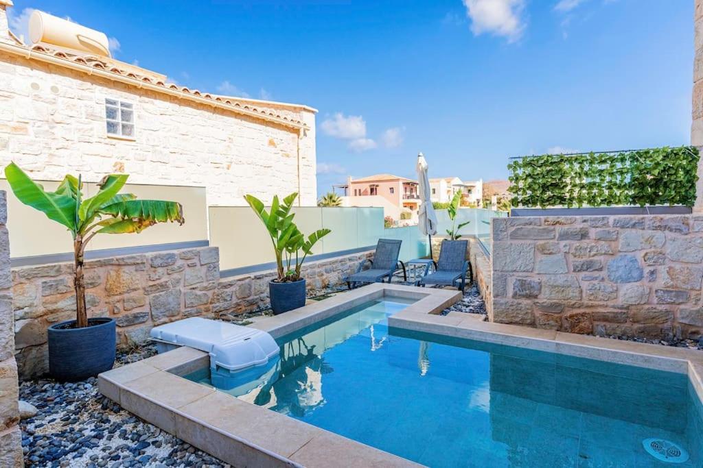 Zefyros Suite , Seafront Retreat ! Pánormos 외부 사진